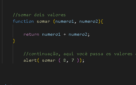 print do código