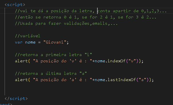 print do código