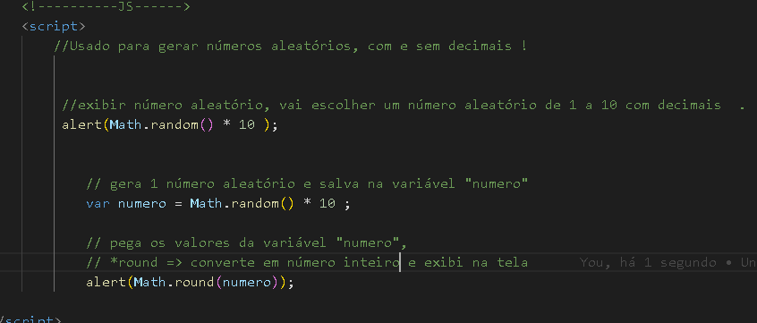 print do código