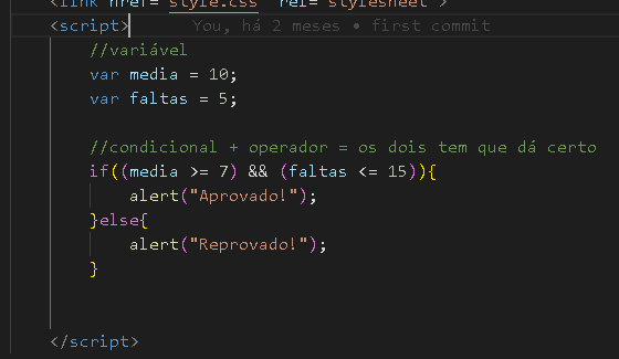 print do código