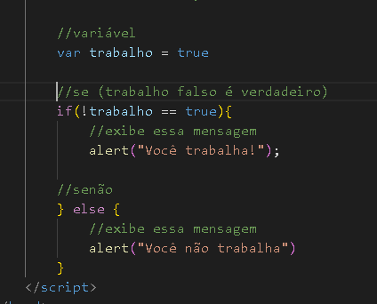 print do código