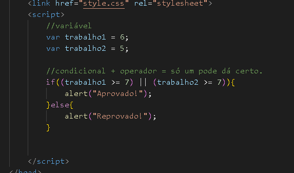 print do código
