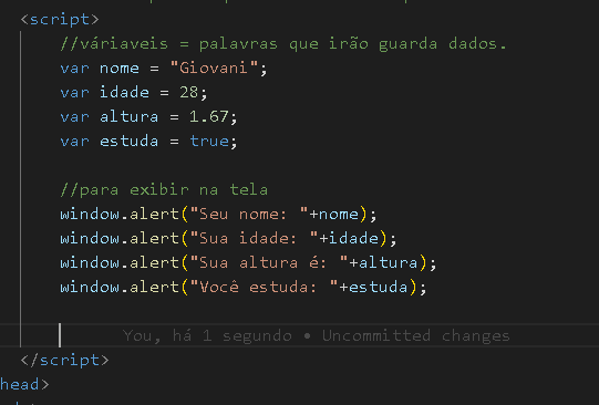 print do código